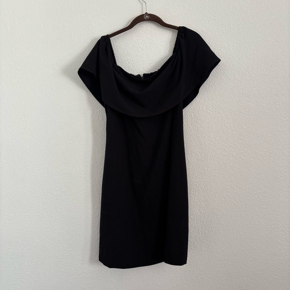 NWT Charles Henry Women's Size Medium Black Sheath Dress